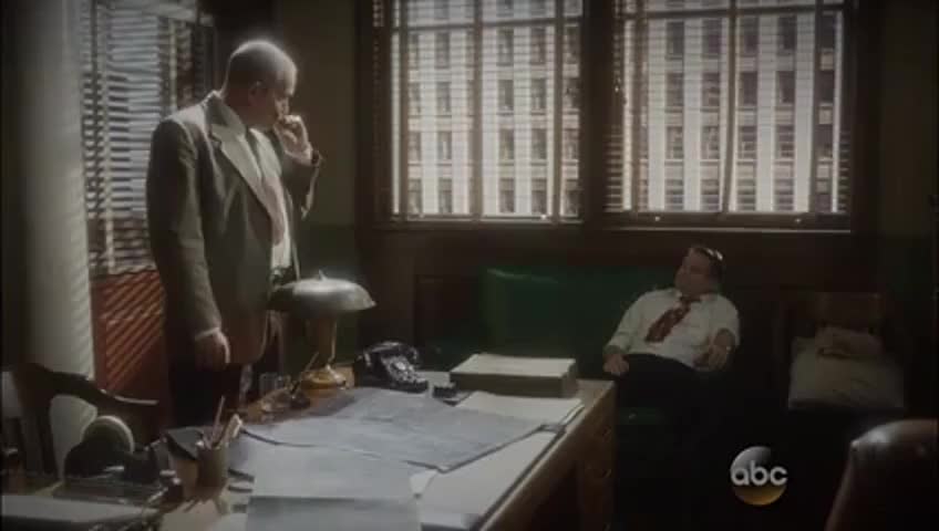 Clip of quote: - But... You have framed photo... - Mm-hmm.