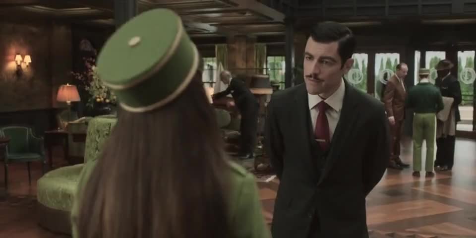 Clip of quote: A guest asked for something. I don't think I should give it to her.