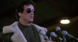 Clip of quote: I think that doctors should never fight. No.