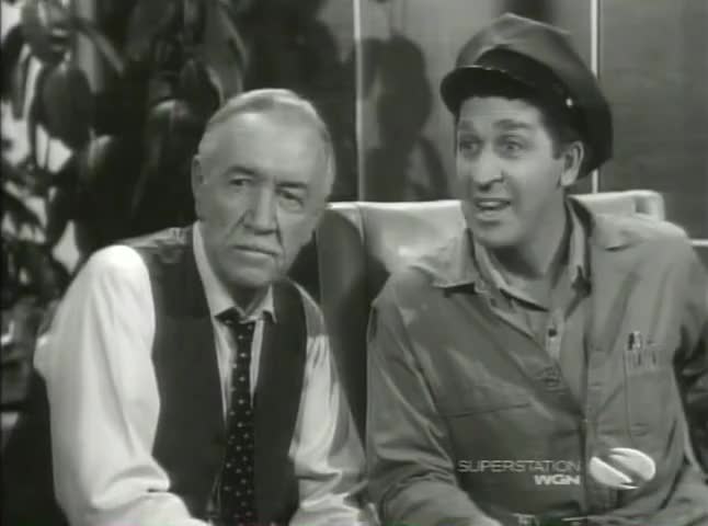 Clip of quote: And the boy, he's a regular Einstein.