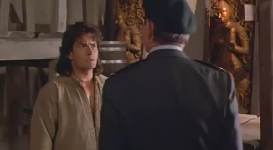 Clip of quote: Topper, let me tell you a little story.
