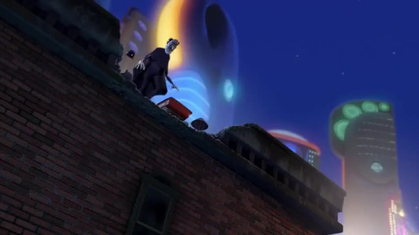 Clip of quote: Well, I hate to foil your evil plan and run, but ta-ta!