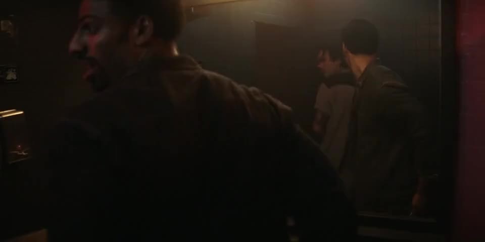 Clip of quote: 'Sup, brother? PERSON 1: Yo, big fan, man.