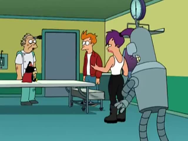 Clip of quote: Well, I believe I have a replacement fang for your pet...