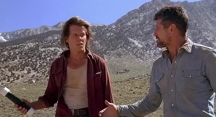 Clip of quote: Scare him away.