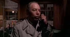 Clip of quote: Don't trust him. Don't tell him anything.