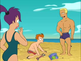 Clip of quote: Say, dollface. How'd you like to make time with a real man?