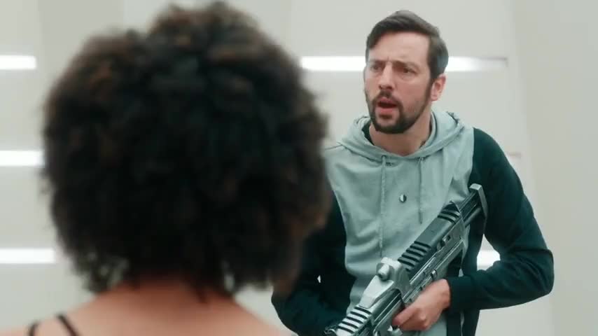 Clip of quote: - Are you now? - Yes.