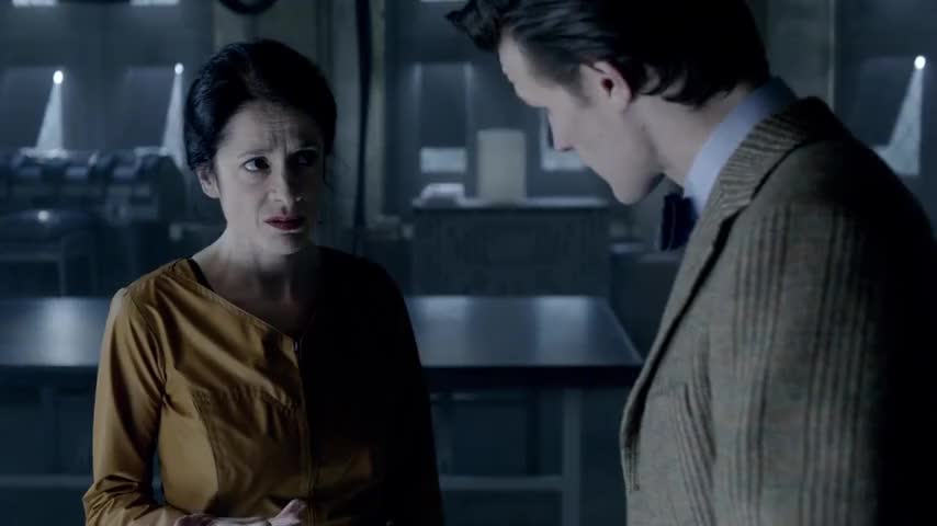 Clip of quote: - Why didn't I feel that? -You will.