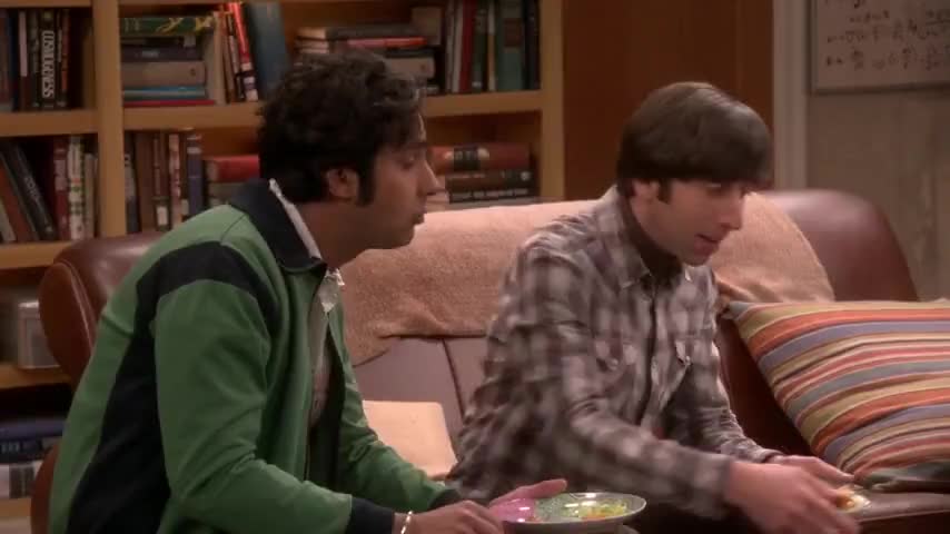 Clip of quote: Sort of like Sheldon's knock.
