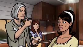 Clip of quote: - without my permission?! Sterling?! - You have to press the button.