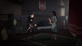 Clip of quote: He's lucky to have survived a direct attack from a dragon.