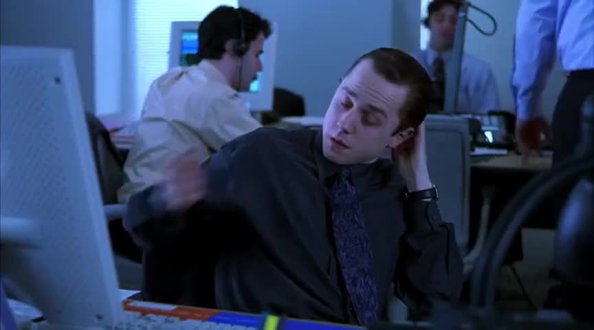 Clip of quote: Yeah, put him through.