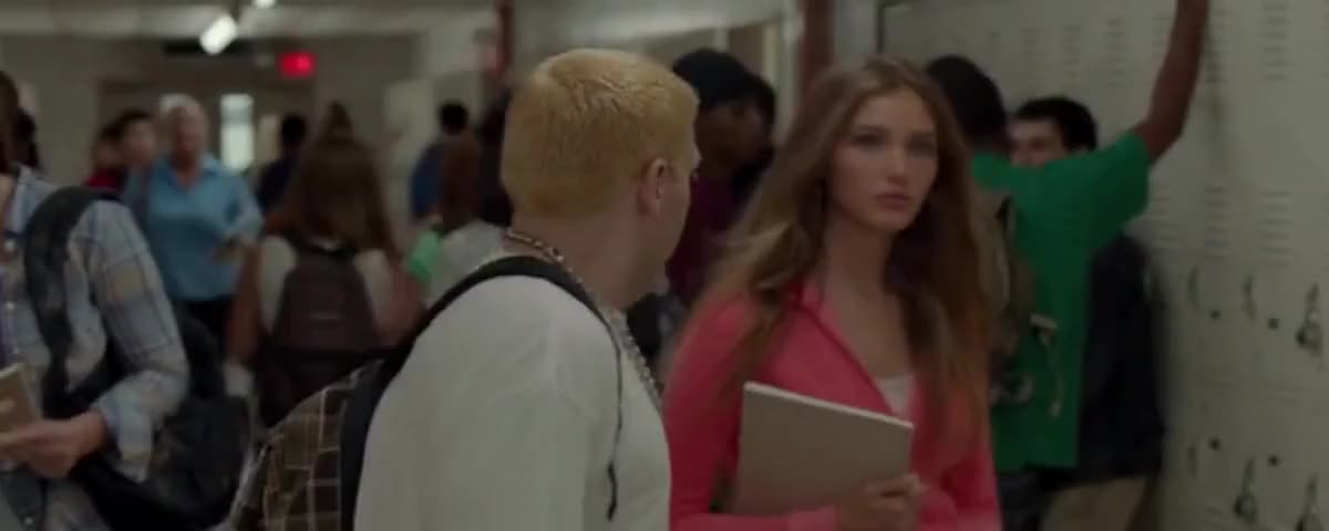 Clip of quote: Hey, Melodie.