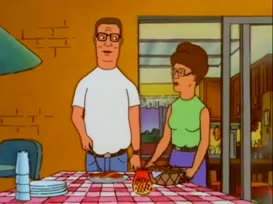 Clip of quote: YOU HAVE BEEN POUNDING THE BE-"HAYSUS" OUT OF THAT BEEF SINCE NOON.