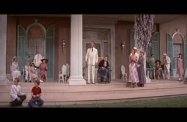 Clip of quote: - I'm coming, Beau, sugar. - There we are, honey.