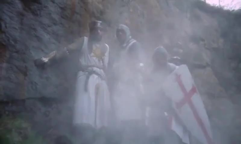 Clip of quote: - I shall make a feint to the northeast... - No. Hang on.