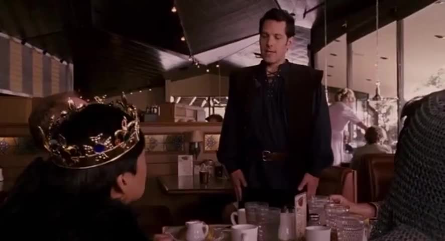 Clip of quote: He knows not I'm here.