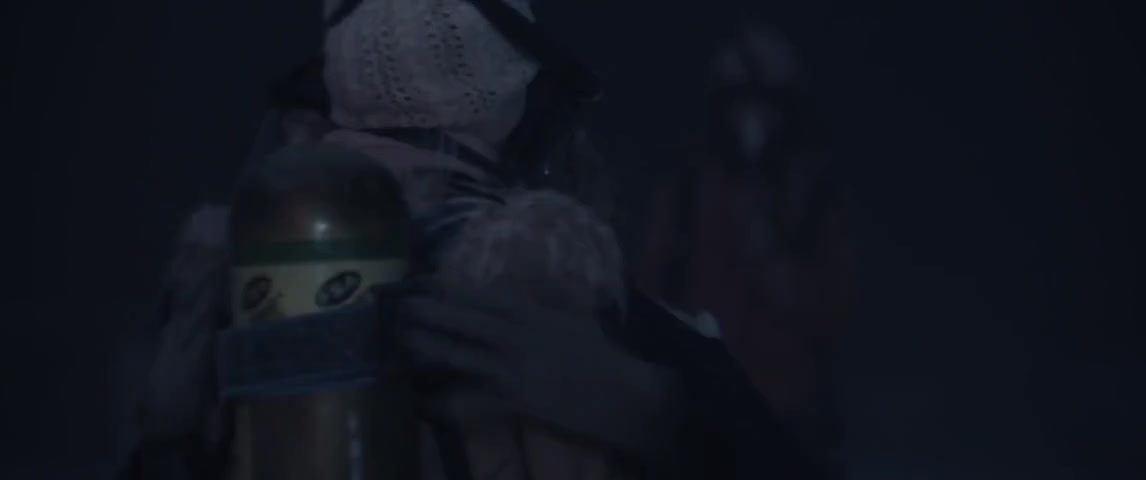 Clip of quote: - Where's daddy? - He was right behind me.
