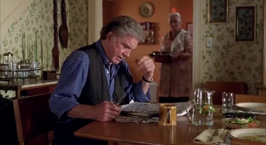 Clip of quote: I'm 68. I'm too old for computers, and besides, I have a family to provide for.