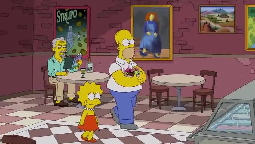 Clip of quote: Welcome to Café Artiste!