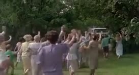 Clip of quote: Bye. Bye. Bye.