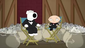 Clip of quote: Hello, I'm Brian Griffin. And I'm Stewie Griffin.