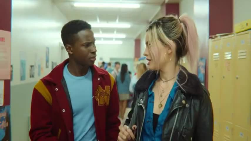 Clip of quote: What about me says school dance?