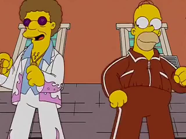 Clip of quote: You shake me from my booty To my 'fro