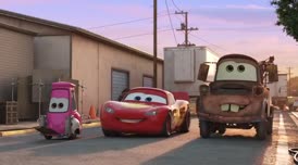 Clip of quote: Oh, oh, Mater, you know who that is, don't you?