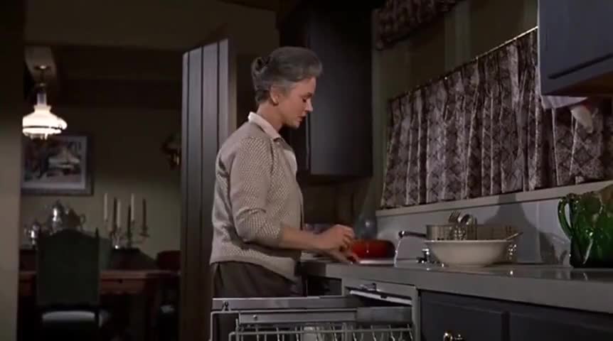 Clip of quote: But she did buy the lovebirds,