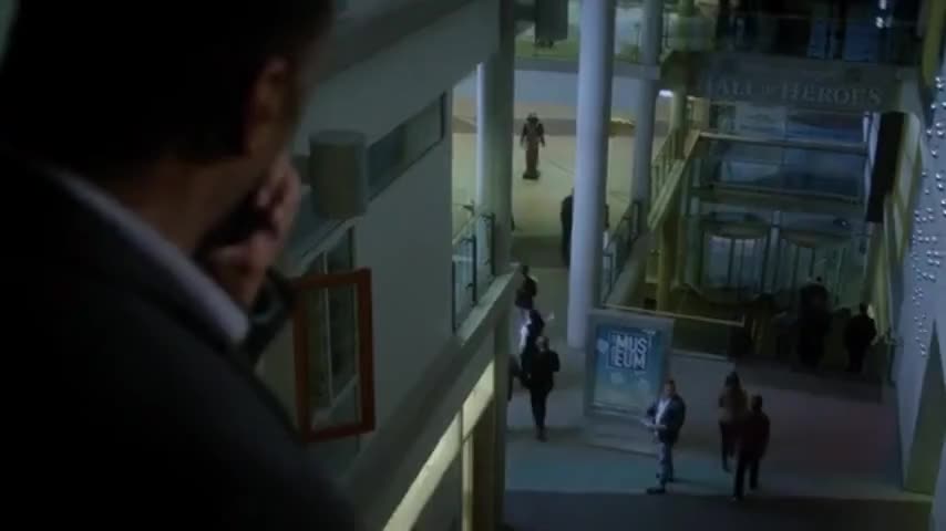 Clip of quote: I have a visual on Leonard Snart at the museum.