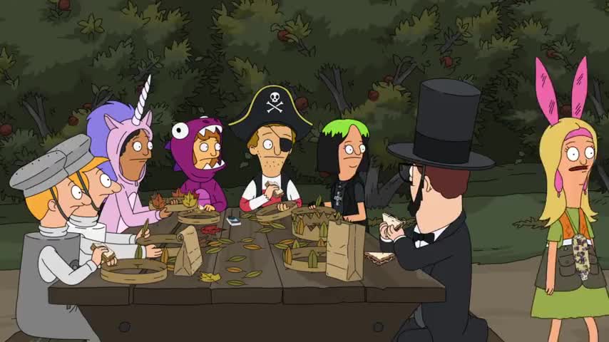 Clip of quote: Hey, Louise. So, hero of the harvest, huh?