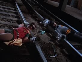 Clip of quote: The Dynamic Duo on the wrong track.