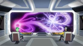 Clip of quote: Captain, we've reached the crystalline entity.