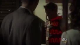 Clip of quote: Very calmly now, everybody stand clear, please.