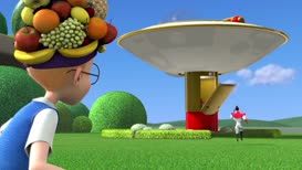 Clip of quote: - That's Uncle Art. - A real superhero?