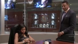 Clip of quote: let me buy the first drink. (scoffs)