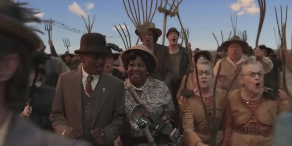 Clip of quote: I don't approve of children being burned,