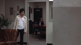 Clip of quote: - What's your grudge against me? - I'm taking you in for murder, Kilgore.
