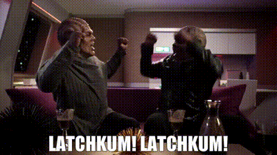 - Latchkum! - Latchkum!