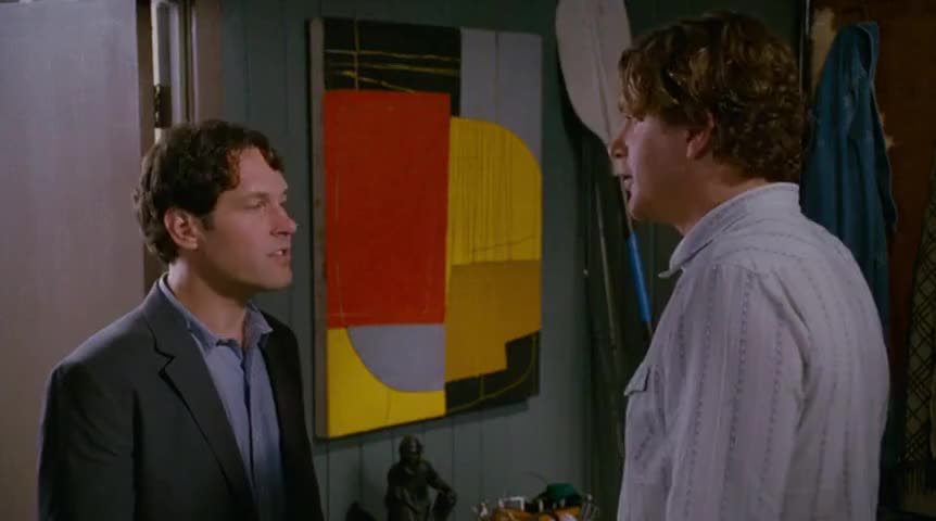 Clip of quote: Your best night in five years is watching Chocolate with Johnny Depp?