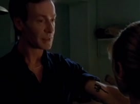 Clip of quote: - This mark's like a homing beacon. - It's OK. I'm not into running.