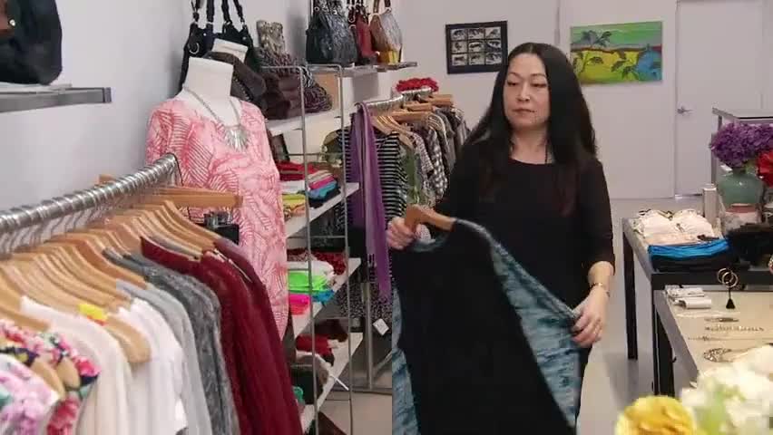 Clip of quote: of Elizabeth Albert, a boutique that sells