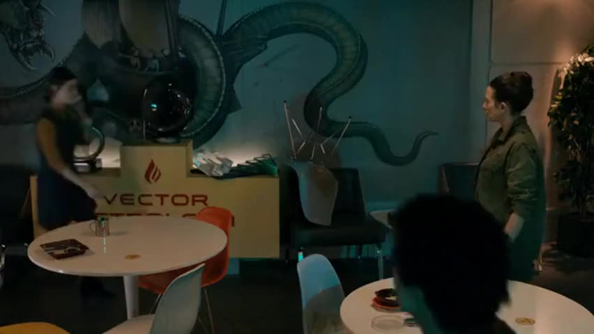 Clip of quote: You're the same as all the other ghosts with the weird black