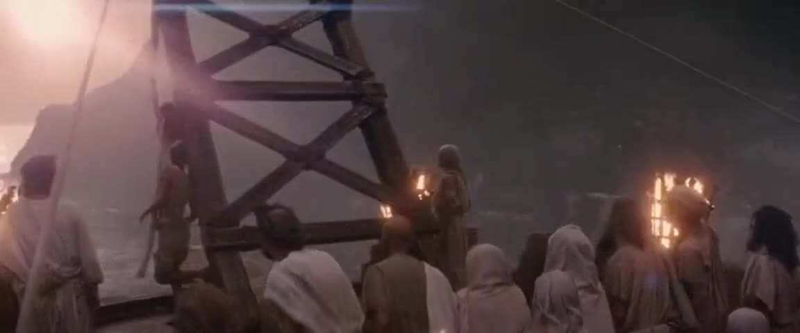 Clip of quote: It comes, brothers and sisters!