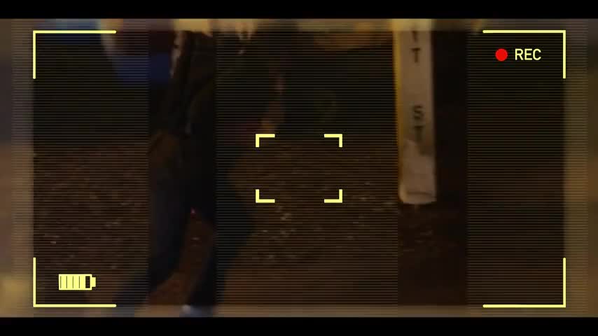 Clip of quote: There he goes. I think he's looking for the gun.