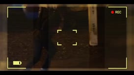 Clip of quote: There he goes. I think he's looking for the gun.