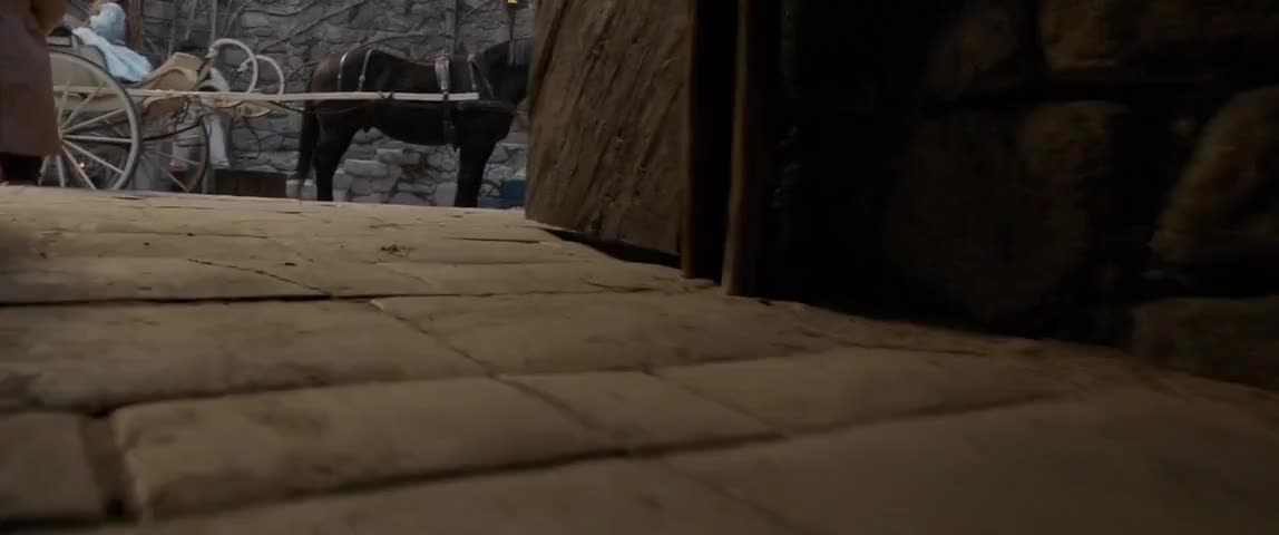 Clip of quote: SEBASTIAN: Oh, no. You’re not goin’ without me.