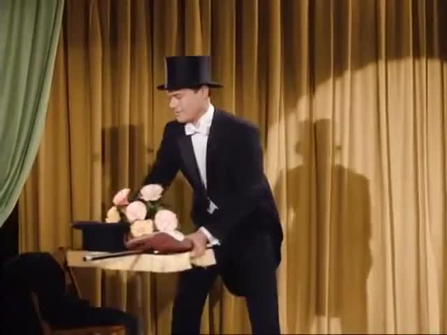 Clip of quote: ...a rather spectacular trick l've been working on for some time.